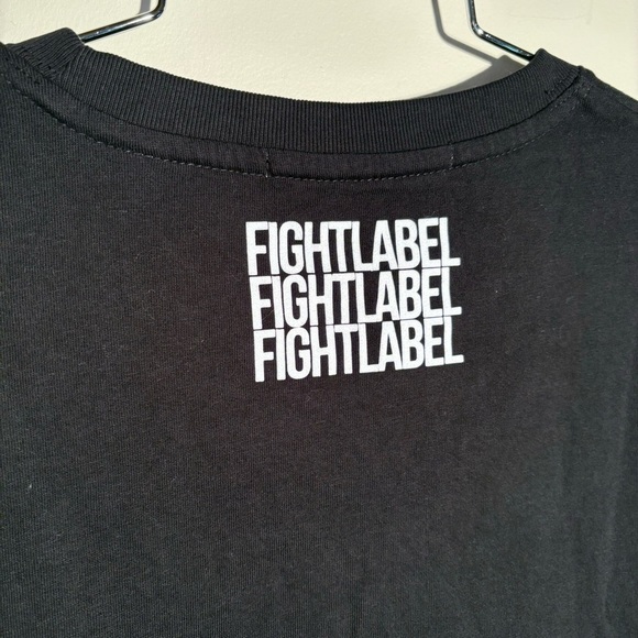 NWOT Fight Label Logo Tee - Picture 2 of 7